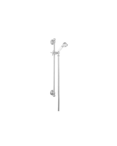 Ensemble douche sur barre réglable Italica Stella