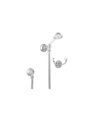 Ensemble douche coude d'alimentation crochets - Italica Stella