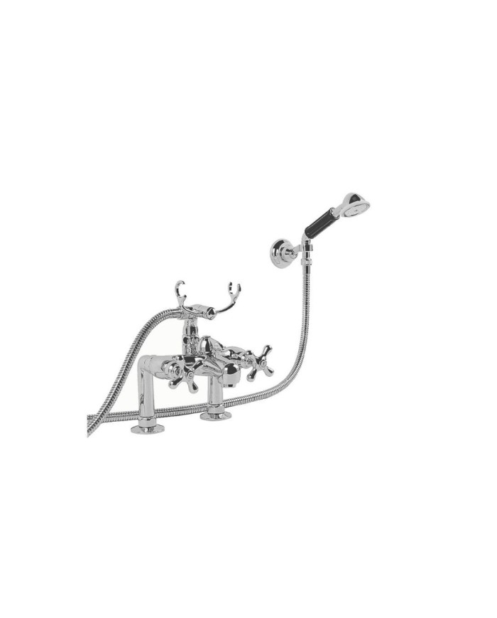 Mélangeur bain douche sur gorge et inverseur - Roma Stella