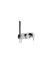 Mitigeur thermostatique plaque ronde à encastrer Link