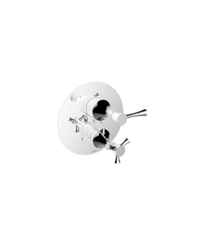 Thermostatique mural 2 sorties -L-Spout Cifial