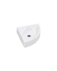 Vasque de coin 36 cm 1 trou F7 Cifial Vasque de coin 36 cm 1 trou F7 Cifial