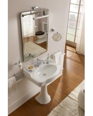 Lavabo Castellana double 126 cm Scarabeo