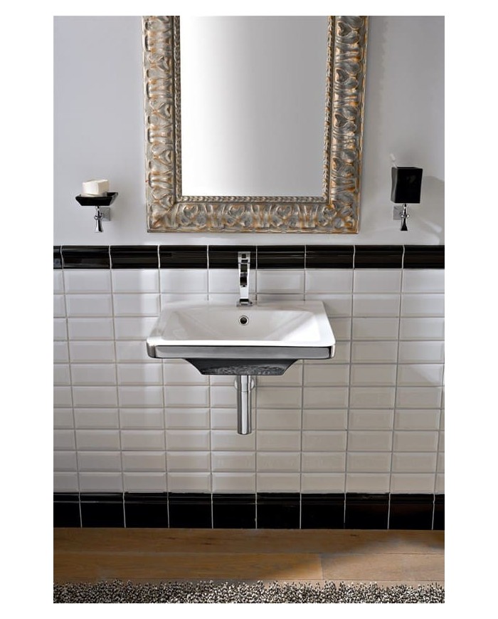 Lavabo 50,5x47 cm Butterfly Scarabeo Lavabo 50,5x47 cm Butterfly Scarabeo