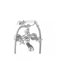 Mélangeur baignoire mural inverseur manuel - Italica Stella Mélangeur baignoire mural inverseur manuel - Italica Stella