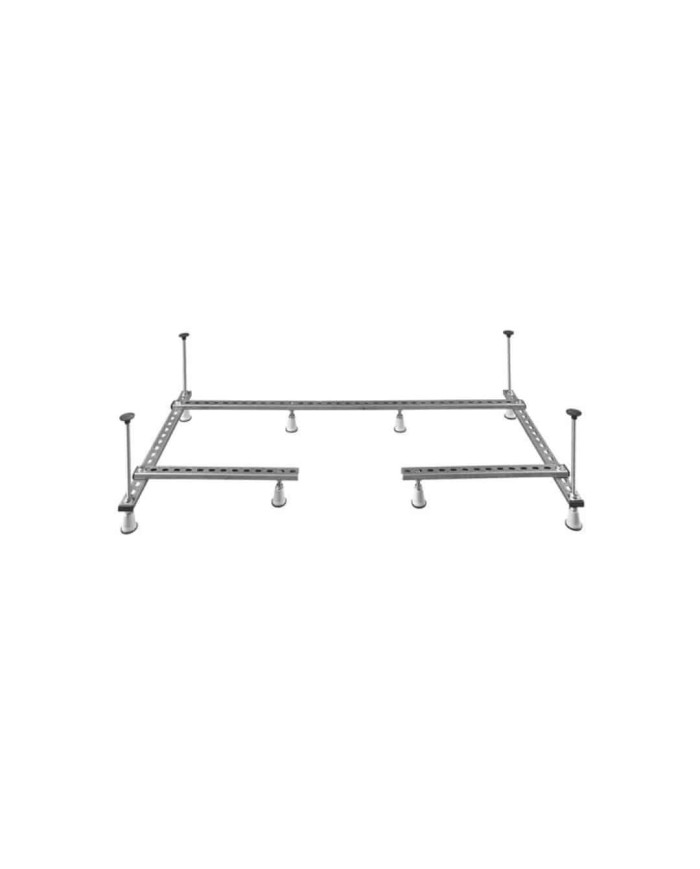 Receveur douche profond + structure Polysan L110