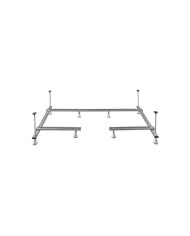 Receveur douche profond + structure Polysan L110