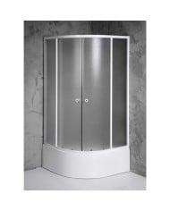 Receveur douche quart cercle Polysan 90x90x28 Receveur douche quart cercle Polysan 90x90x28