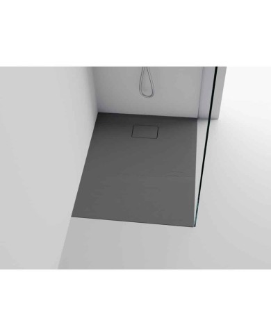 Receveur douche rectangle marbre Polysan 100x80x2,9cm