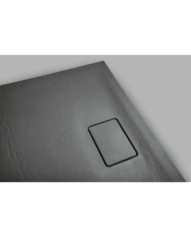 Receveur douche rectangle marbre Polysan 100x80x2,9cm