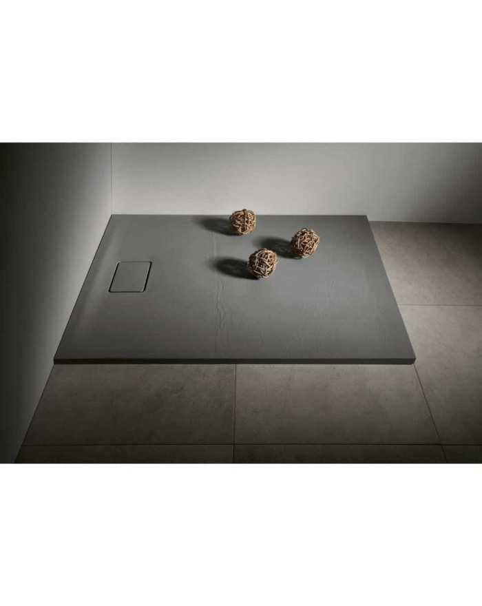 Receveur douche rectangle marbre Polysan 100x80x2,9cm