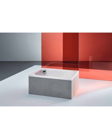 Receveur douche profondeur 28cm dim 100-120cm Bette