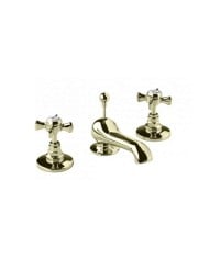 Mélangeur 3 trous à poser lavabo Edwardian Imperial Mélangeur 3 trous à poser lavabo Edwardian Imperial