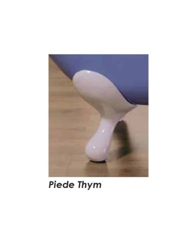 Baignoire fonte freestanding THYM Bleu Provence