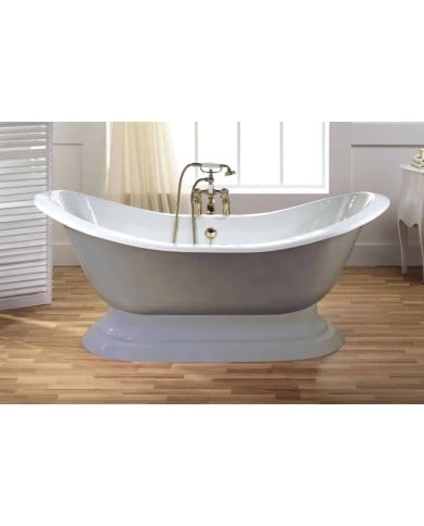 Baignoires en fonte émaillée sur base THYM