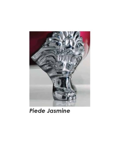 Baignoire fonte freestanding sur pieds QUADRO Bleu Provence