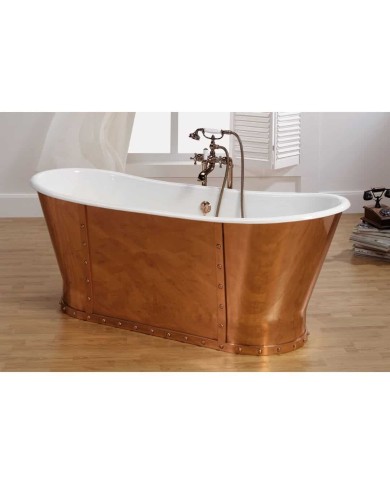 Baignoires en fonte...