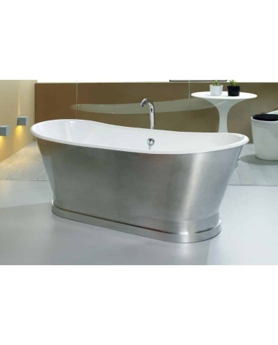 Baignoire en fonte émaillée...
