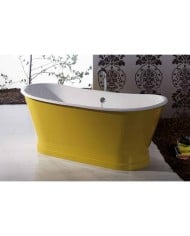 Baignoire en fonte émaillée sur base ANTICA