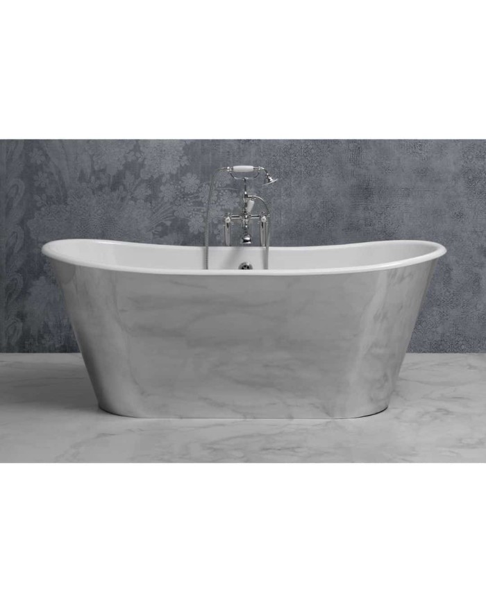 Baignoires en fonte émaillée sur base TRENDY