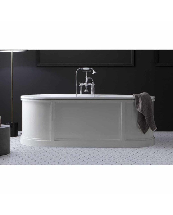 Baignoire en fonte émaillée sur base CHIC