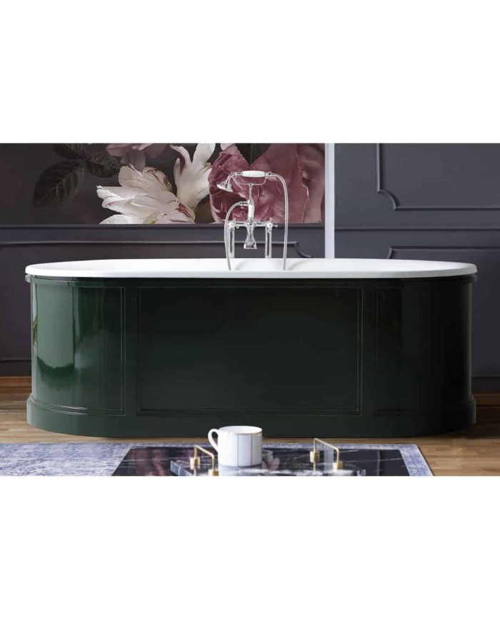 Baignoire en fonte émaillée sur base CHIC