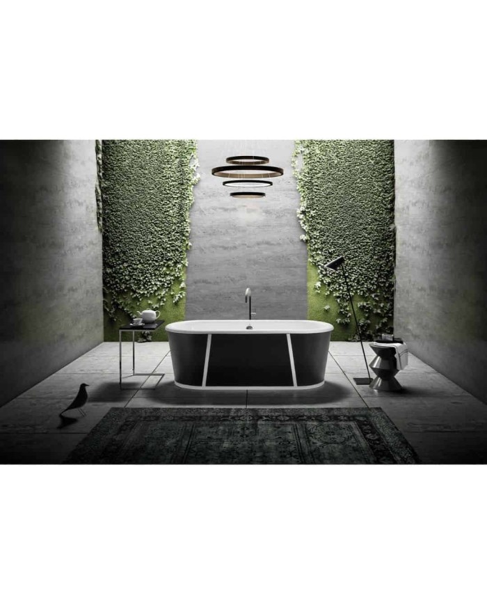Baignoire en fonte émaillée sur base PURE