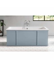 Baignoire sur base - INDUSTRIAL - Bleu Provence Baignoire sur base - INDUSTRIAL - Bleu Provence