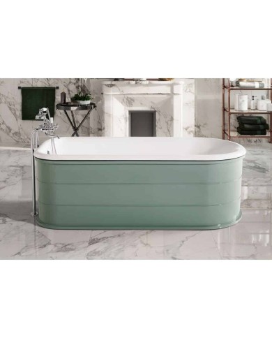Baignoires en fonte émaillée sur base FASHION