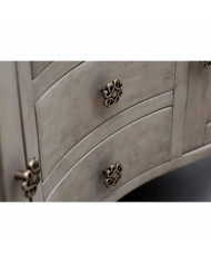 Meuble 140cm en tulipier placard Bleu Provence Meuble 140cm en tulipier placard Bleu Provence