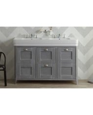 Meuble tulipier fermé 130/100 cm Bleu Provence