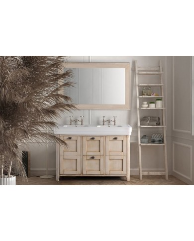 Meuble tulipier fermé 130/100 cm Bleu Provence
