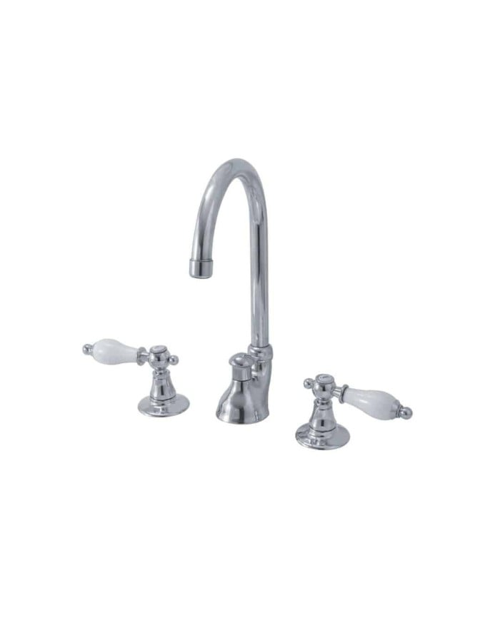 Robinet bas lavabo vidage 3t Bleu Provence