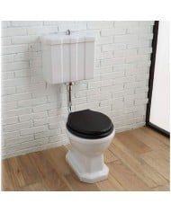 WC au sol réservoir mi-haut - Bleu Provence 900