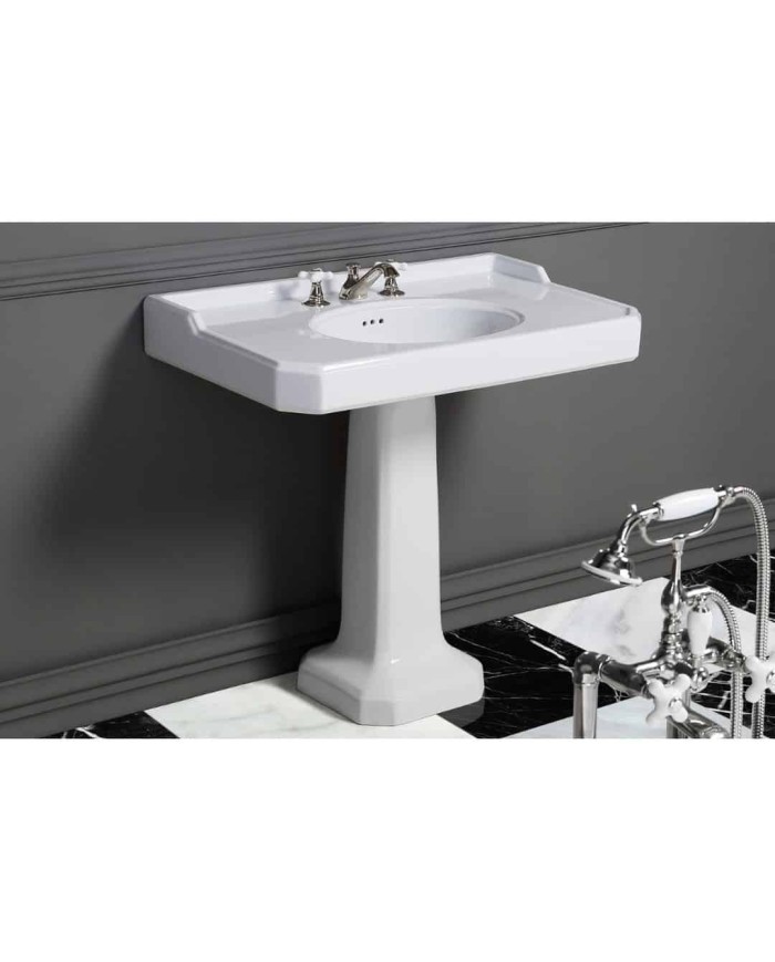 Lavabo large size 90cm Bleu Provence '700 Lavabo large size 90cm Bleu Provence '700