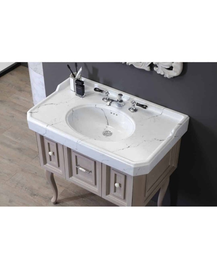 Lavabo large size 90cm Bleu Provence '700 Lavabo large size 90cm Bleu Provence '700
