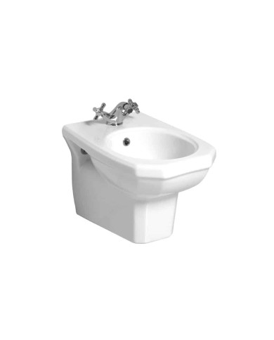 Bidet suspendu Bleu Provence '700