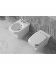 WC suspendu Bleu Provence '700