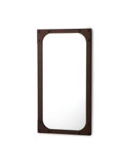 miroir industriel bleu provence | Laiton 30x60cm