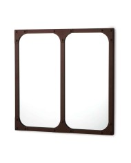 Miroir 60x60cm - Industrial - Bleu Provence Miroir 60x60cm - Industrial - Bleu Provence