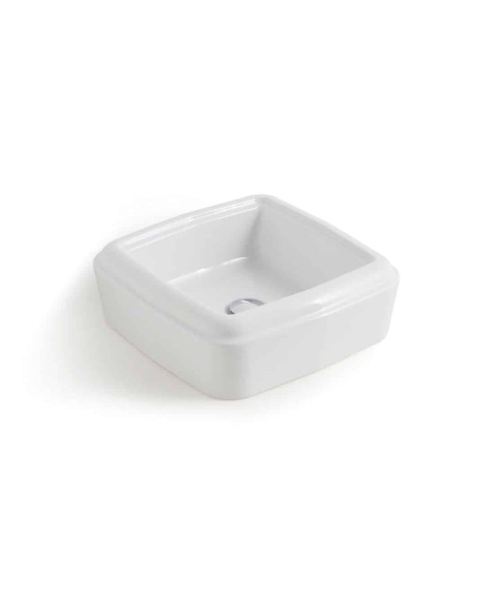 Lavabo countertop 44cm So Fifties Bleu Provence