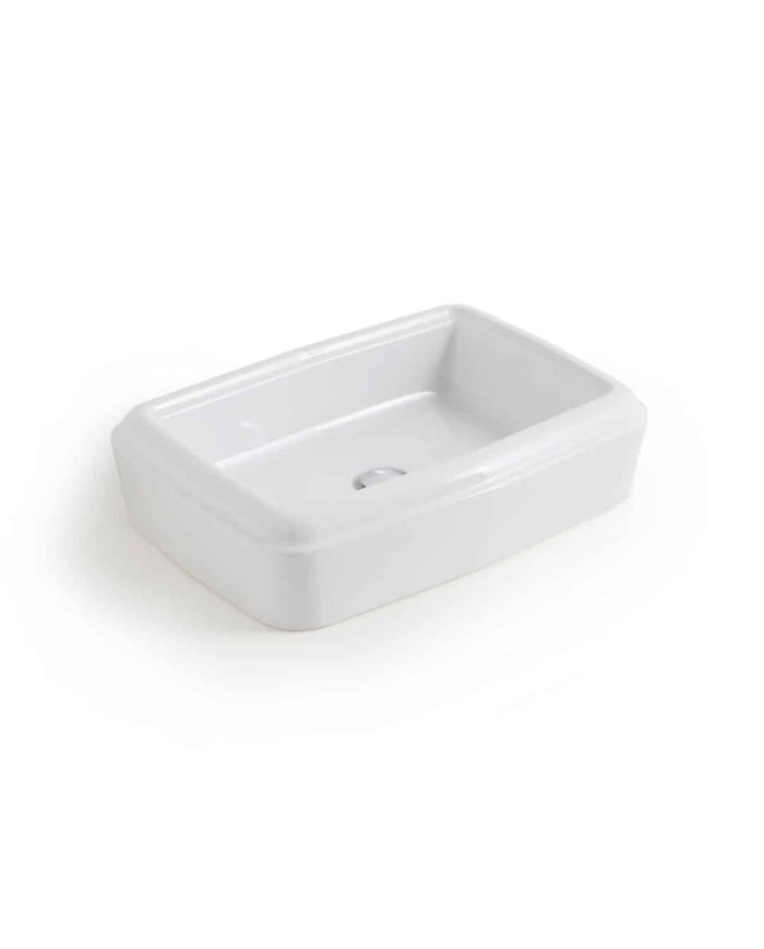 Lavabo countertop 60cm So Fifties Bleu Provence