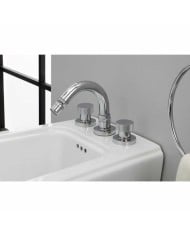 Robinet bidet 3 trous So Fifties - Bleu Provence Robinet bidet 3 trous So Fifties - Bleu Provence