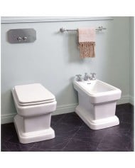 WC au sol So Fifties Bleu Provence