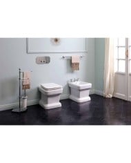 WC au sol So Fifties Bleu Provence