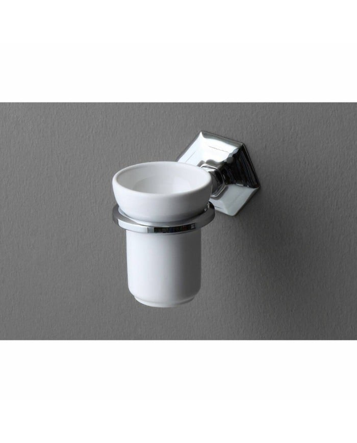 Porte brosse à dents mural Série Lux Bleu Provence