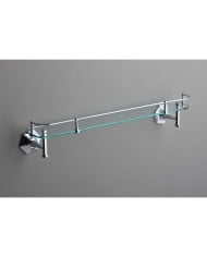 Étagère en verre 60x13cm Série Lux Bleu Provence