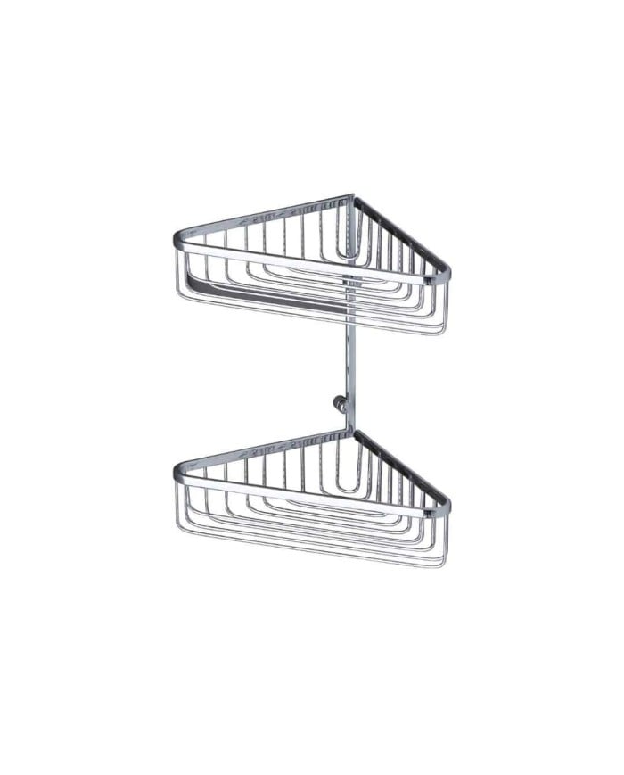 Double grille douche angulaire Accessori Bleu Provence Double grille douche angulaire Accessori Bleu Provence