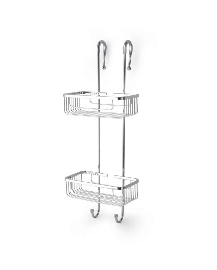 Double grille douche à poser Accessori Bleu Provence Double grille douche à poser Accessori Bleu Provence