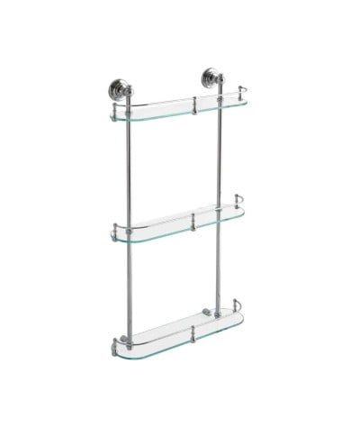 Trio d’étagères suspendues Accessori Bleu Provence Trio d’étagères suspendues Accessori Bleu Provence